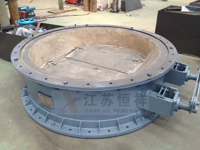 铸造阀板烟道蝶阀